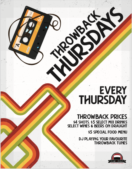 Throwback Thursdays